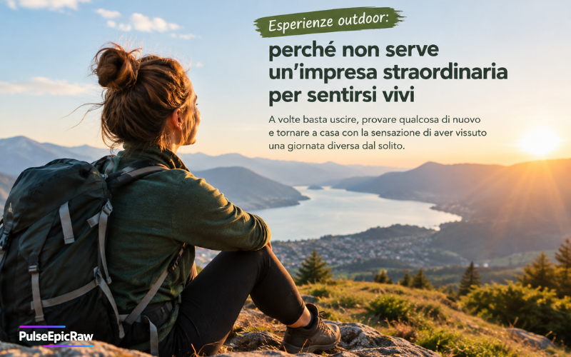 Esperienze outdoor: perch__E_ACUTE__ non serve un'impresa straordinaria per sentirsi vivi